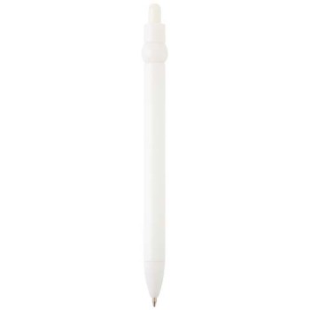 Penna a sfera in plastica riciclata Fidget (inchiostro nero)