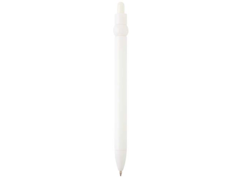 Penna a sfera in plastica riciclata Fidget (inchiostro nero)