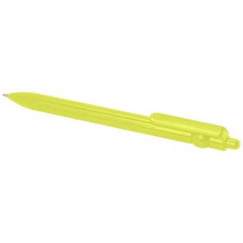 Penna a sfera in plastica riciclata Fidget (inchiostro nero)