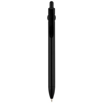 Penna a sfera in plastica riciclata Fidget (inchiostro nero)