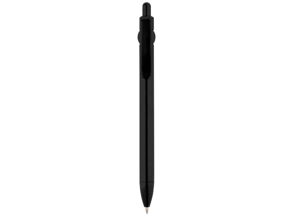 Penna a sfera in plastica riciclata Fidget (inchiostro nero)