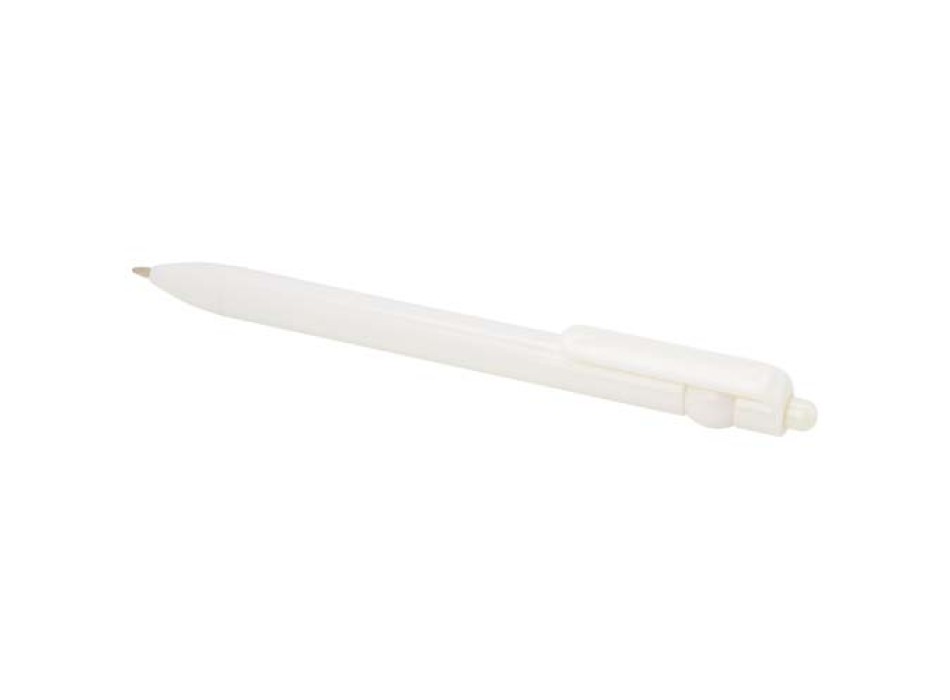 Penna a sfera in plastica riciclata Fidget (inchiostro nero)