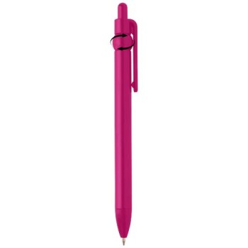 Penna a sfera in plastica riciclata Fidget (inchiostro nero)