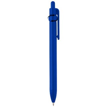 Penna a sfera in plastica riciclata Fidget (inchiostro nero)