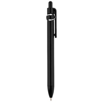 Penna a sfera in plastica riciclata Fidget (inchiostro nero)