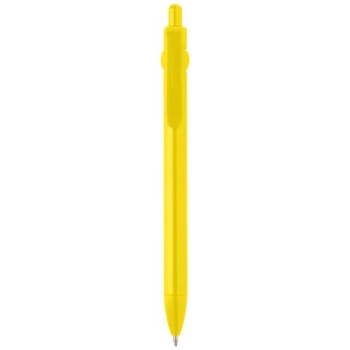 Penna a sfera in plastica riciclata Fidget (inchiostro nero)