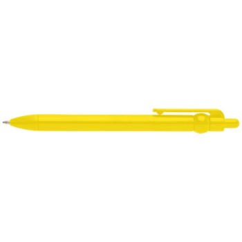 Penna a sfera in plastica riciclata Fidget (inchiostro nero)