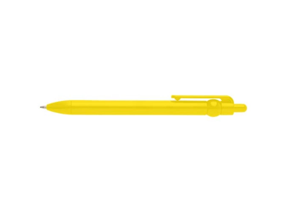 Penna a sfera in plastica riciclata Fidget (inchiostro nero)