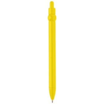 Penna a sfera in plastica riciclata Fidget (inchiostro nero)