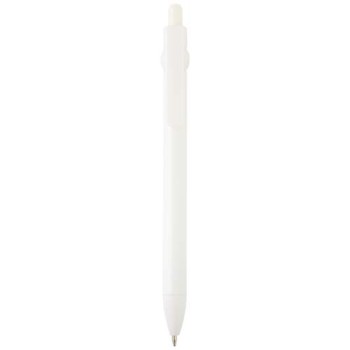Penna a sfera in plastica riciclata Fidget (inchiostro nero)