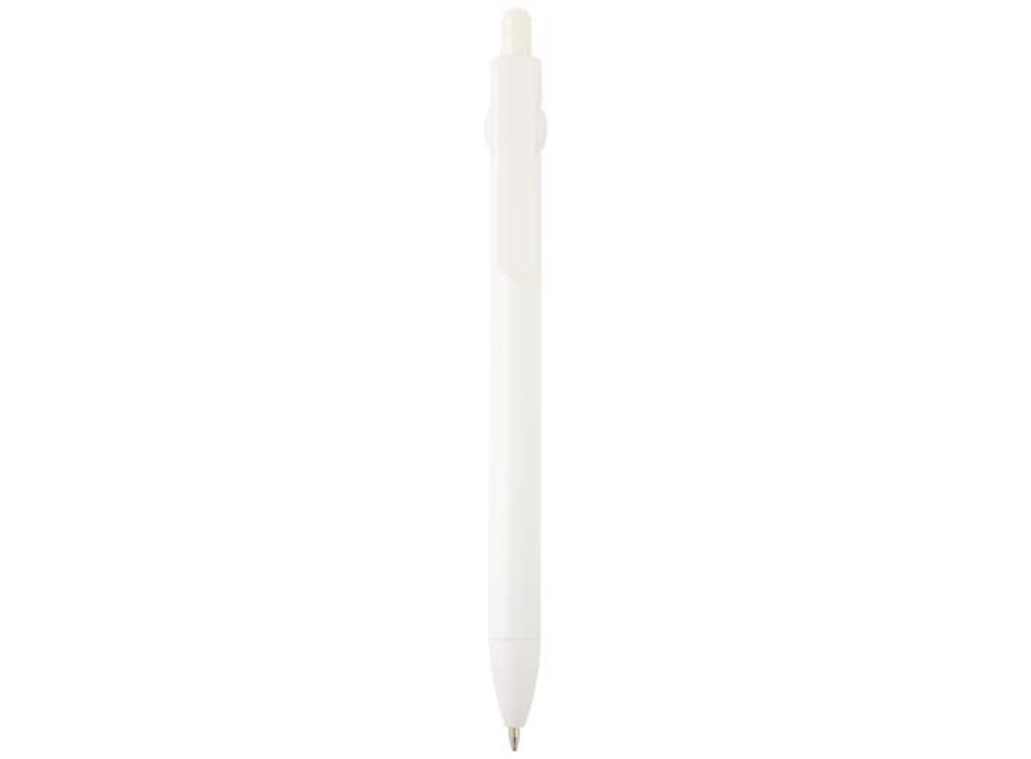 Penna a sfera in plastica riciclata Fidget (inchiostro nero)