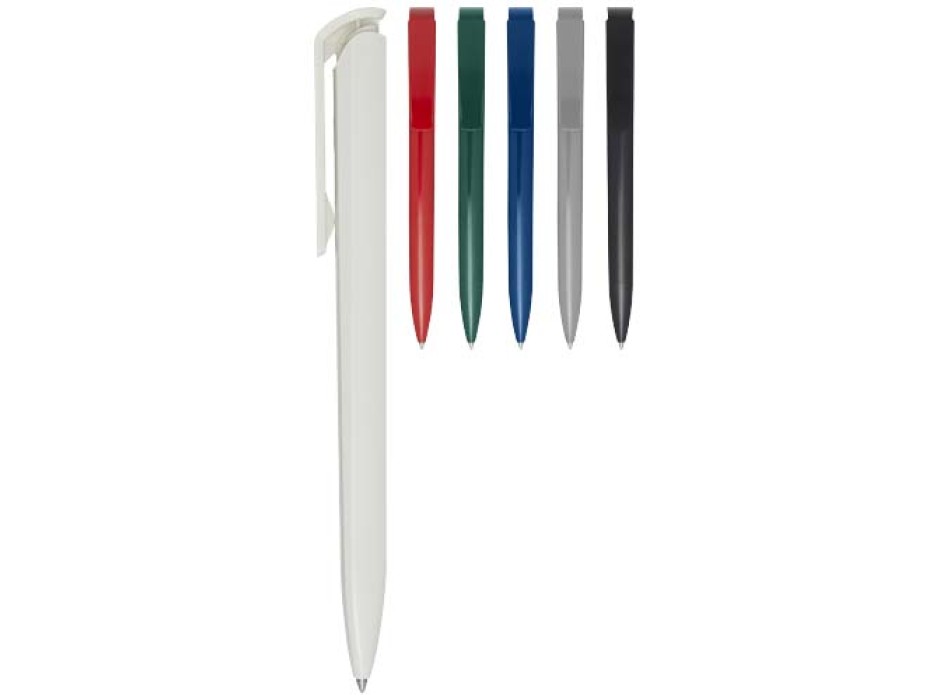 Penna a sfera in plastica riciclata Lucia (inchiostro blu)
