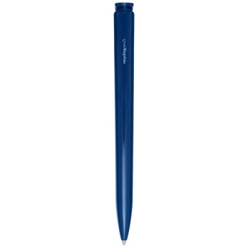 Penna a sfera in plastica riciclata Lucia (inchiostro nero)