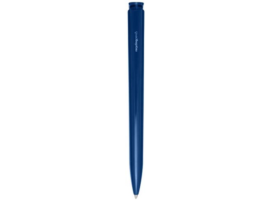Penna a sfera in plastica riciclata Lucia (inchiostro nero)