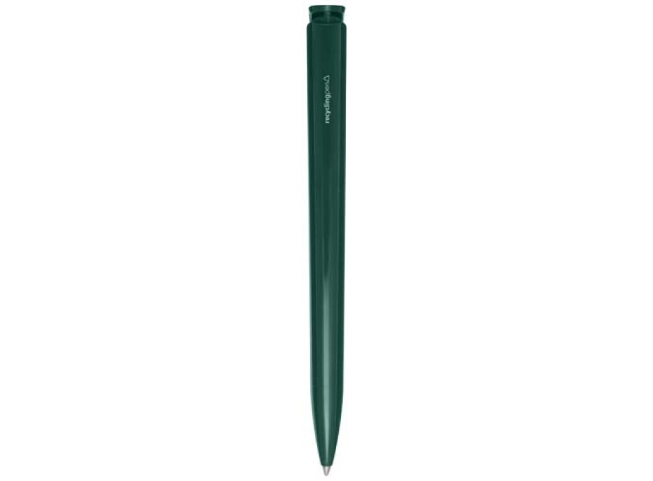 Penna a sfera in plastica riciclata Lucia (inchiostro nero)