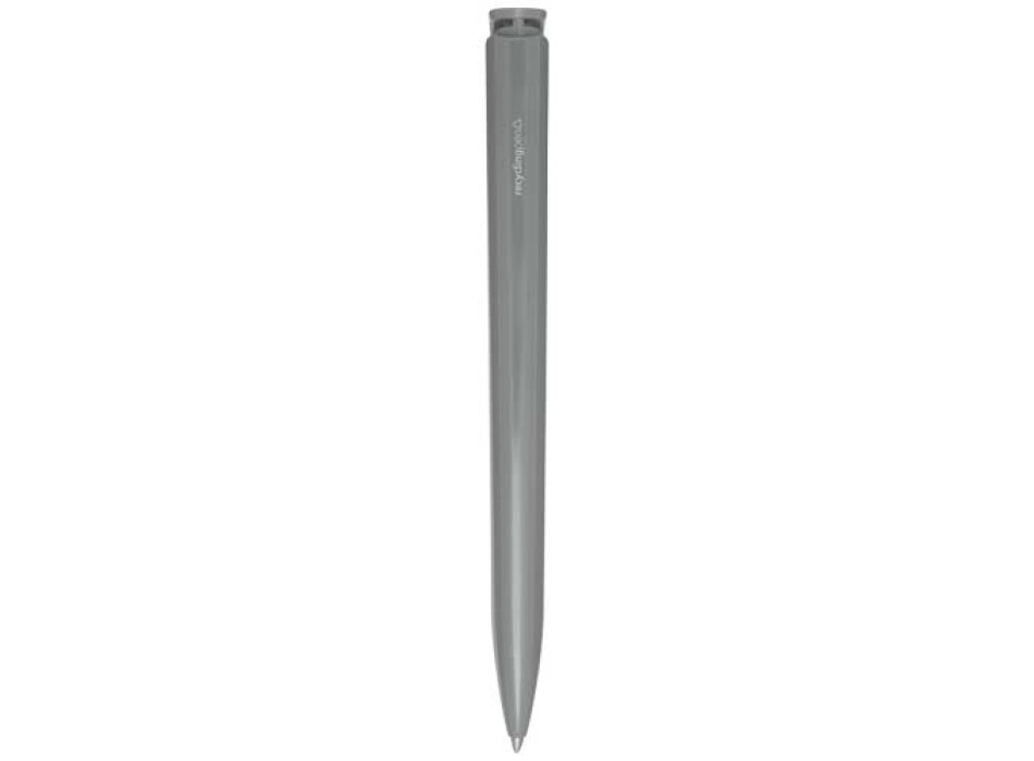Penna a sfera in plastica riciclata Lucia (inchiostro nero)
