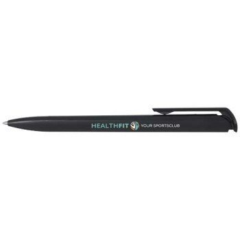 Penna a sfera in plastica riciclata Lucia (inchiostro nero)
