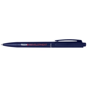 Penna a sfera in plastica riciclata Martha (inchiostro nero)