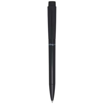 Penna a sfera in plastica riciclata Martha (inchiostro nero)