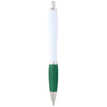 Penna a sfera in plastica riciclata Nash (inchiostro nero)