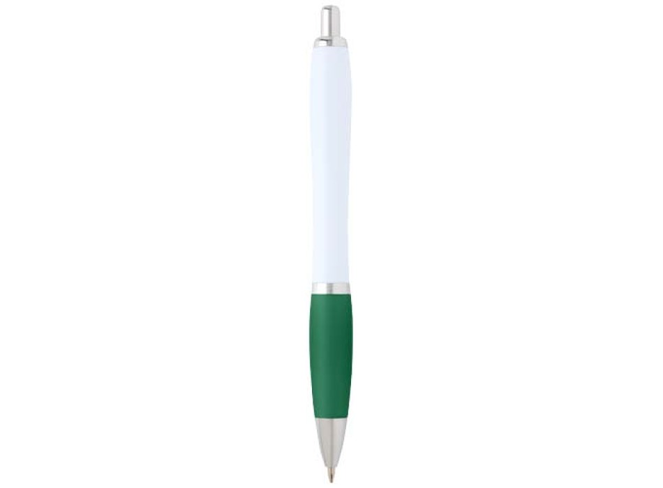 Penna a sfera in plastica riciclata Nash (inchiostro nero)