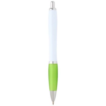 Penna a sfera in plastica riciclata Nash (inchiostro nero)