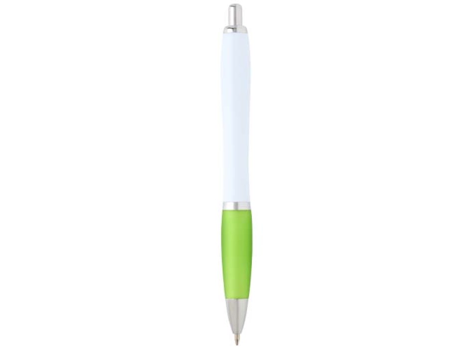 Penna a sfera in plastica riciclata Nash (inchiostro nero)