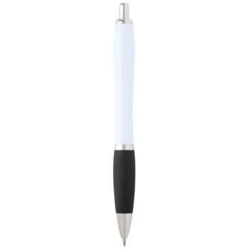 Penna a sfera in plastica riciclata Nash (inchiostro nero)