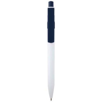 Penna a sfera in plastica riciclata Unica (inchiostro blu)