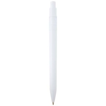 Penna a sfera in plastica riciclata Unica (inchiostro blu)