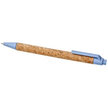 Penna a sfera in sughero e paglia di grano Midar (inchiostro nero)