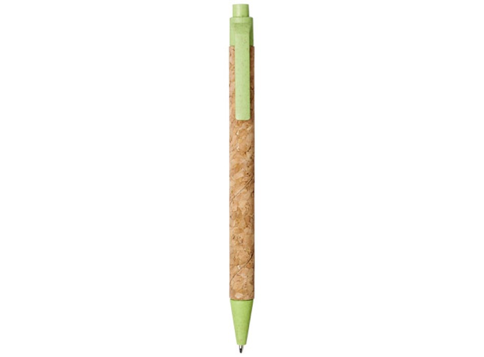 Penna a sfera in sughero e paglia di grano Midar (inchiostro nero)