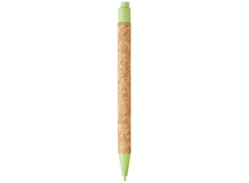 Penna a sfera in sughero e paglia di grano Midar (inchiostro nero)