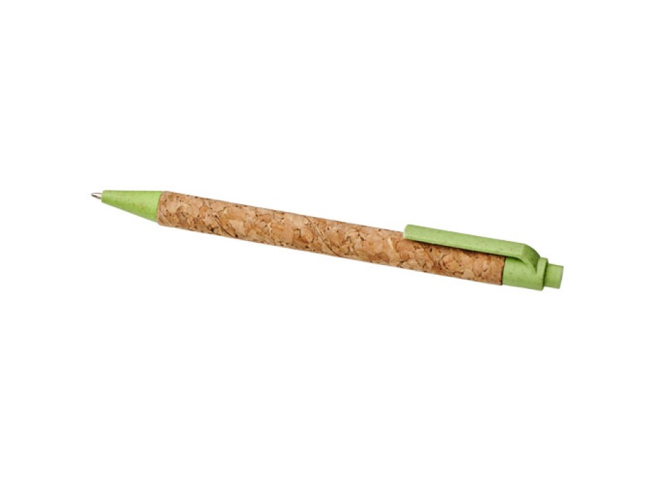 Penna a sfera in sughero e paglia di grano Midar (inchiostro nero)