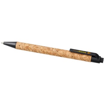 Penna a sfera in sughero e paglia di grano Midar (inchiostro nero)