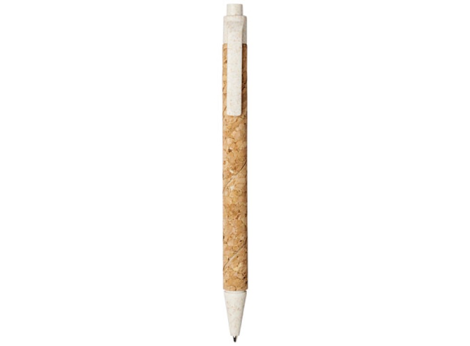 Penna a sfera in sughero e paglia di grano Midar (inchiostro nero)