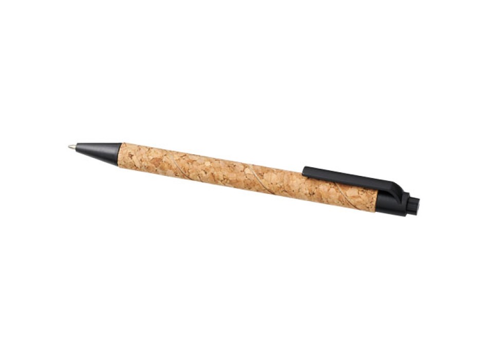 Penna a sfera in sughero e paglia di grano Midar (inchiostro nero)