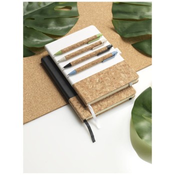 Penna a sfera in sughero e paglia di grano Midar (inchiostro nero)