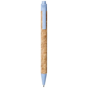 Penna a sfera in sughero e paglia di grano Midar (inchiostro nero)