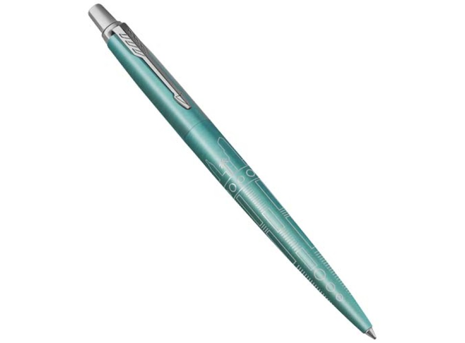 Penna a sfera Parker Jotter SE Global Icons (inchiostro blu)