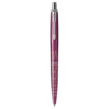 Penna a sfera Parker Jotter SE Global Icons (inchiostro blu)