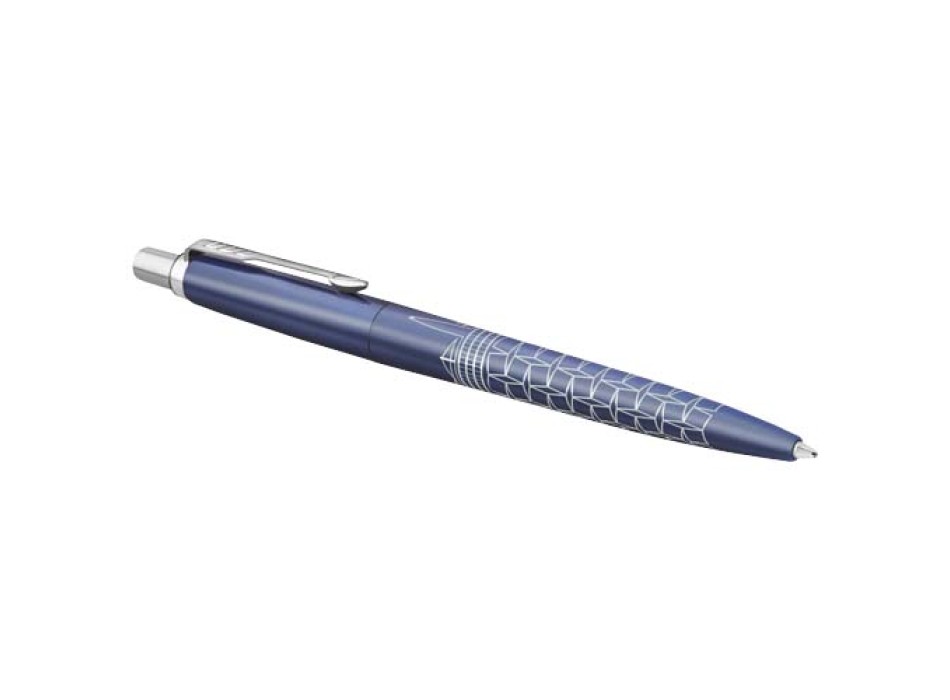 Penna a sfera Parker Jotter SE Global Icons (inchiostro blu)