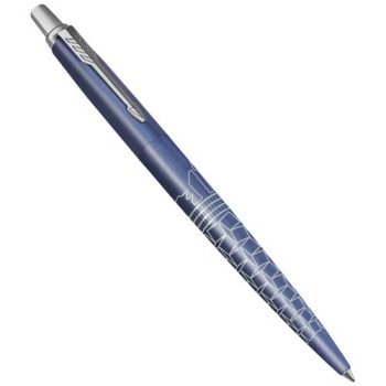 Penna a sfera Parker Jotter SE Global Icons (inchiostro blu)