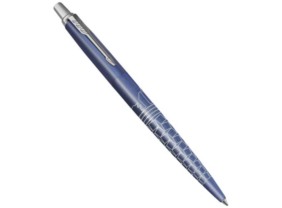 Penna a sfera Parker Jotter SE Global Icons (inchiostro blu)
