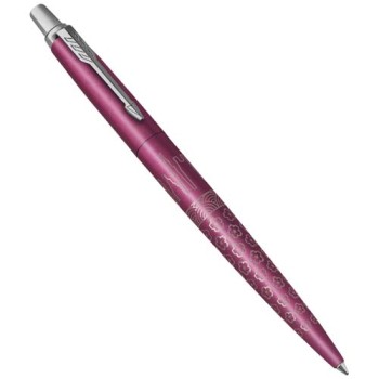 Penna a sfera Parker Jotter SE Global Icons (inchiostro blu)