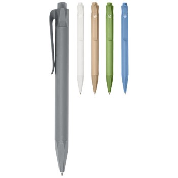 Penna a sfera Terra in plastica da mais (inchiostro blu)