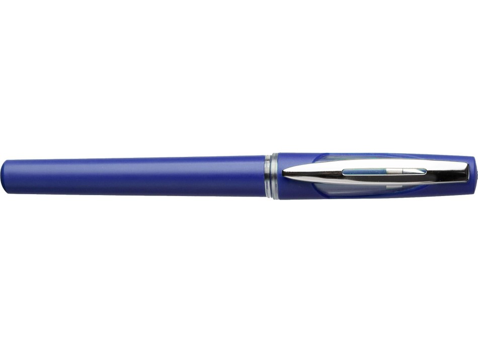 Penna roller in ABS con refill gel nero Karin