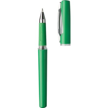 Penna roller in ABS con refill gel nero Karin