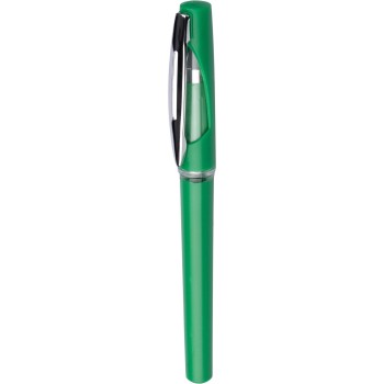 Penna roller in ABS con refill gel nero Karin