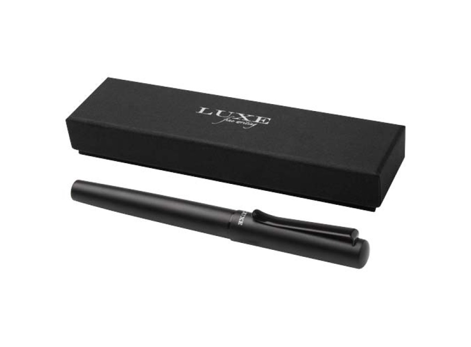 Penna stilografica in alluminio riciclato Lucetta (inchiostro nero)